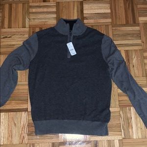 Brooks Brothers Cashmere Blend Sweater Grey